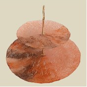Resim es home collection Glasier Katli Sunum Tabak 33 X 21 Cm 