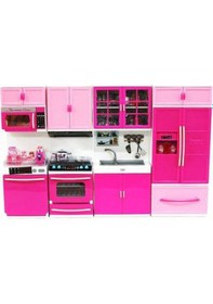 Resim Mutfak Seti 4 Lü Tüm Kapakları Açılır Kapanır 