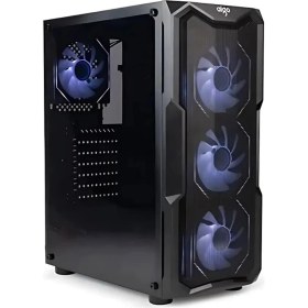 Resim Aıgo Aquarıus Mesh 650W 80+ Argb L17 Argb Reverse Fans X3,rear: L17 Argb Fans X1 Mid Tower Kasa 