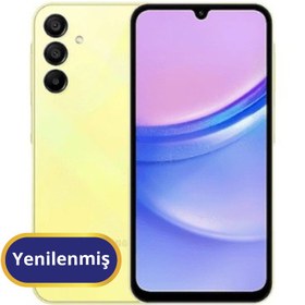 Resim Samsung A15 Yenilenmiş TR Garanti | 128 GB 4 GB Sarı 