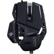 Resim MR04DCINBL000-0 Theauthntic Rat 6 Kablolu Siyah Oyuncu Faresi Mad Catz