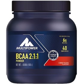 Resim MULTIPOWER BCAA POWDER KIRAZ 400g 