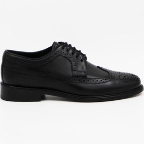 Resim Danacı Kösele 906 Erkek Klasik Ayakkabı - Siyah Siyah 