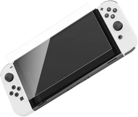 Resim Nintendo Switch Lite ile Uyumlu Ekran Koruyucu 9H Esnek Nano ŞEFFAF 5.5 Inç 