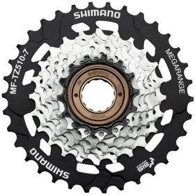 Resim shimano Mf-tz510 Megarange Vidalı Ruble 7s 14-34t 