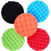 Resim Skyeyyt 5pcs 7 Inç 180MM Sünger Parlatma Cilalar Için Ağda Parlatma Pedleri Otomatik Araba (Yurt Dışından) 