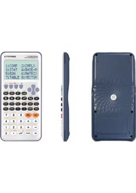 Resim 417 Fonksiyonlu Geniş Çift Satır Kitap Ekran Bilimsel Hesap Makinesi, Ul-991es Plus Max Serisi Gri-lacivert 