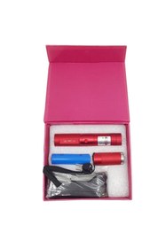 Resim Lazer Green Laser Pointer Şarjlı Güçlü Yeşil Metal Kasa 