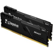 Resim Kingston Kıngston Beast KF552C36BBE-16TR 16GB DDR5 5200MHz Masaüstü Ram Bellek 
