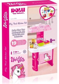 Resim Dolu Unicorn Şefin Mutfak Seti 2516 