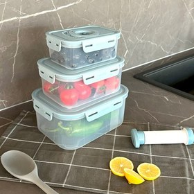 Resim Primanova Royal Seoul Taze Ürün Saklama Kabı Seti 4 Parça 