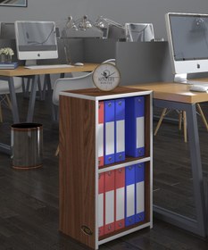 Resim Kenzlife Klasörlük Raflı Attila Cvz 70*40*30 Kitaplık Ofis Arkalıksız 