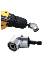 Resim Vidalama Köşe Adaptörü Manyetik 1/4 Hex Girişli Matkapa Uyumlu 60 Mm Dmx4768 