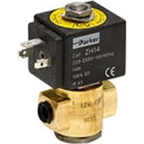 Resim Parker Scem 120.4 Ir 1/8-Na Solenoıd Valf + 14W Soketli Bobin 