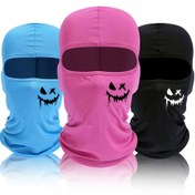Resim 3 adet/2 adet/1 adet Gülümseyen Yüz Baskı Yüz Maskesi - Erkekler ve Kadınlar için Siyah, Pembe, Mavi, Polyester, Spor Stili, Dokuma Kumaş, 150g/m², Günlük Dış Mekan Ekipmanı|Oyuncağı Grafik Maskesi|Dokuma Polyester Maskesi 
