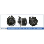 Resim Kalorifer Motoru 12V Xsara Picasso P307 P206 Cc Sw P206+ P307 504646982 