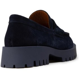 Resim Deery Kadın Hakiki Süet Lacivert Loafer Ayakkabı - 02034ZLCVC01 