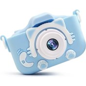 Resim Lisa Butik Mini Eğitici Çocuk Fotoğraf Makinesi Kılıflı Kamera Çocuklar Için Dijital Fotoğraf ve Oyun Makinesi 