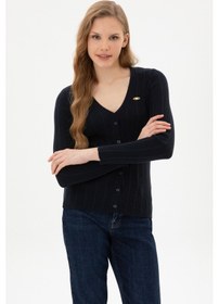 Resim U.s. Polo Assn. Kadın Lacivert Hırka Triko 50313580-vr033 Lacivert 