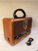 Resim BLOMSTER Everton Rt-845 Usb/bt/fm Nostajık Radyo Solar Enerjili 