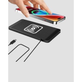 Resim Epilons Manyetik Şarj Pedi 7.5W 10W 15W Hızlı Şarj Kaymaz Tabanlı 
