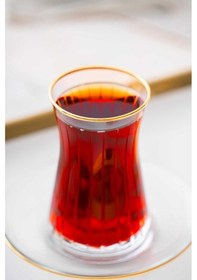 Resim Acar Louisa Gold 12 Parça Çay Seti Hms-06748 Altın 