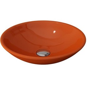 Resim Bocchi Venezia Çanak Lavabo 40 CM Parlak Turuncu 1120-012-0125 