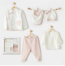 Resim Andywawa Ac25950 Ballerina 5 Parça Hastane Çıkışı Ekru Ekru 