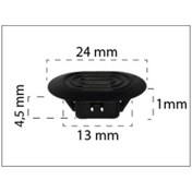 Resim Klips Kaplama Tapa Marşbiyel 76924-12030 Toyota Corolla 10 Lu Paket 