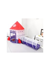 Resim Roket Çocuk Oyun Çadırı, 3'ü bir arada, Top Havuzu, Oyun Çadırı, 