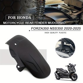 Resim Forza 350 2020-2025 Motosiklet Arka Çamurluk Çamurluk Çamurluk Çamurluk Koruyucu for HONDA Forza350 NSS350 2020 2021 2022 2023 2024 2025 için 