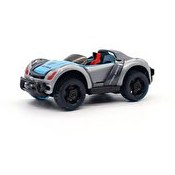 Resim Die Cast Yarış Arabası Mavi Gri 