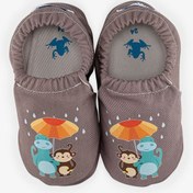 Resim Hopfrög Kids Umbrella Flower Hyper Sıcak Gri Barefoot Akıllı Patik Gri 