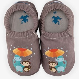 Resim Hopfrög Kids Umbrella Flower Hyper Sıcak Gri Barefoot Akıllı Patik Gri 