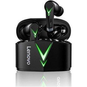 Resim Wealthglow Lenovo Lp6 Oyun Kulaklığı Kablosuz Kulaklıklar 65ms Düşük Gecikme Dsp Gürültü Azaltma T12vsf 