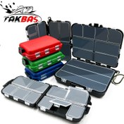 Resim 1 adet TAKBAS Küçük Balıkçılık Taktik Kutusu - Çeşitli Bölümlerle Çekmeceler, Balıklar, ve Ağırlıklar İçin Dayanıklı Plastik Depolama Kutusu, Balıkçılık Gereçlerini Düzenlemek İçin İdeal, Balıkçılık Gereçleri Düzenleyici| Bölümlendirilmiş Kutu| Güvenli Kilitler, Balıkçılık Taktik Depolama 