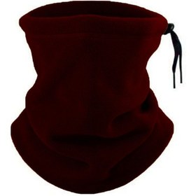 Resim Kadın Erkek Polar Boyunluk Kışlık İpli Bere Termal Sıcak Unisex 001 