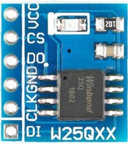 Resim Winbond W25Q64JVSIQ 32M-Bit Seri Flash Modül 3.3V SPI Hafıza 