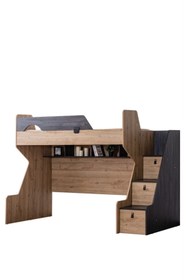 Resim Setay Ranza, Doğa Ranza Karyola 3 Kapaklı Dolap 