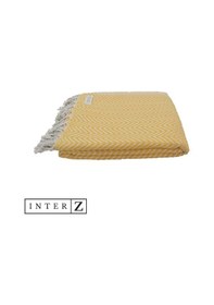 Resim %100 Pamuk Plaj Havlusu, Xxl 100x180cm, Marmaris, Bal Sarısı 