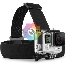 Resim Gopro Hero 2 3 3+ 4 5 - Kafa Bandı Head Strap 