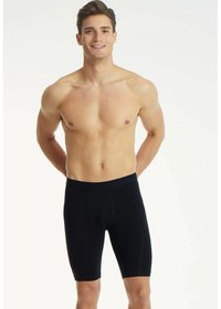 Resim Tutku Elit 1253 Erkek Elastan Likralı Uzun Boxer Tekli 001 