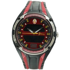 Resim Galatasaray Lisanslı Siyah Silikon Kordonlu Saat 