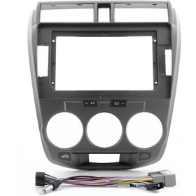 Resim Govimaks Honda Cıty Manuel 2008-2013 Uyumlu 10,1" Gümüş Androıd Multimedya Çerçevesi - Soket 