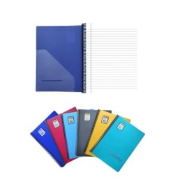 Resim Chromo A4 80 Yp Pp Kapak Spiralli Defter Çizgili 6'lı 