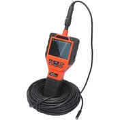 Resim QBH Ks05pl90-30f | 30m Fiber Yılan Tipi Boroskop Endoskop Kamera – 3.5" Lcd, 8.5mm Uç 