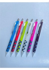 Resim Mikro Mk 9001 0.5 Uçlu Versatil Kurşun Kalem 6 Lı Set Karışık 