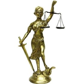 Resim Genel Markalar Adalet Kadını Biblo Terazili Dekoratif Hediyelik 