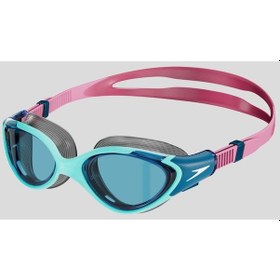 Resim Speedo Kadın Yüzücü Gözlüğü Bıofuse 2.0 Af Blue/pınk 8-00377616736 Yzm Mavi 
