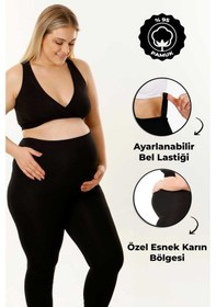 Resim Parlingerie Hamile Taytı Bel Ayarlı Siyah 